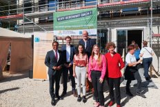 Richtfest für neue geförderte Wohnanlage in der Avenariusstraße in Nürnberg